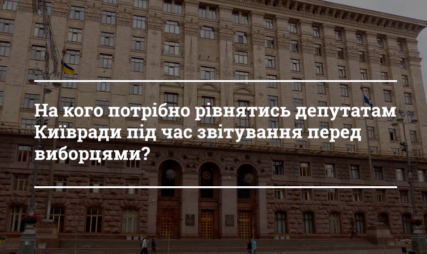 Як звітують депутати Київради про свою роботу