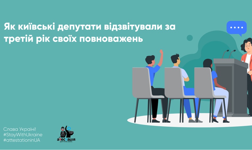 Як київські депутати відзвітували за третій рік своїх повноважень