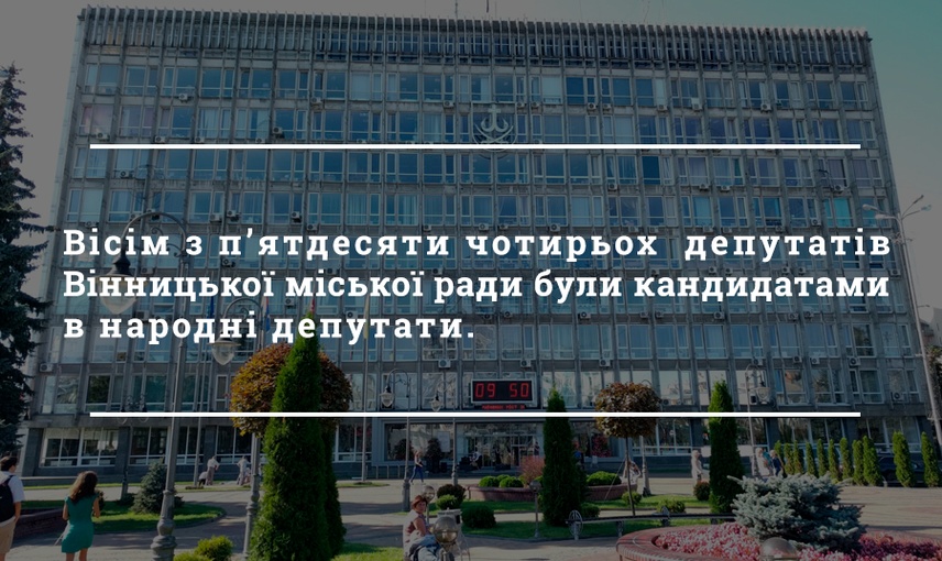 Дорога в Раду, або Хто з вінницьких депутатів балотувався до парламенту?