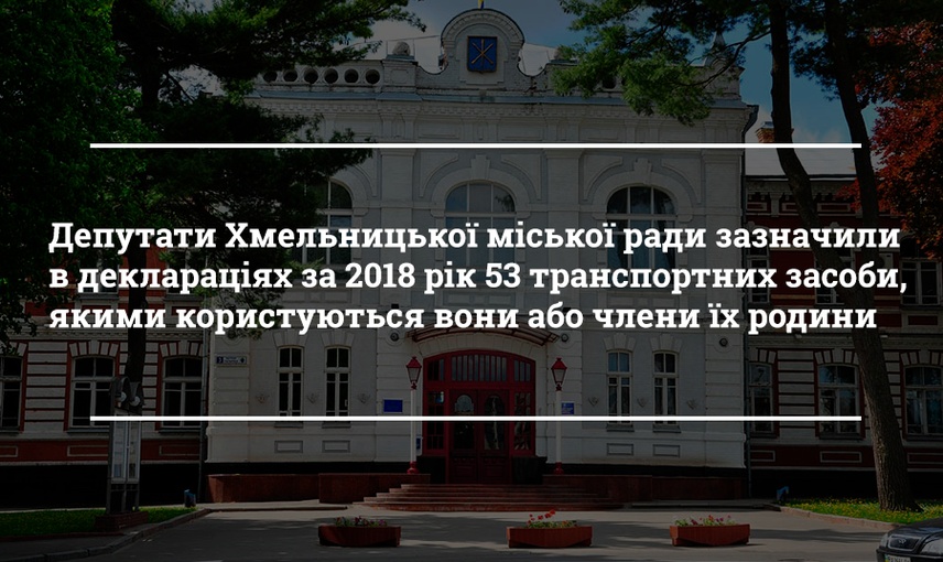 Автопарк депутатів Хмельницької міської ради: КАМАЗ, сільгосптехніка та елітні автівки