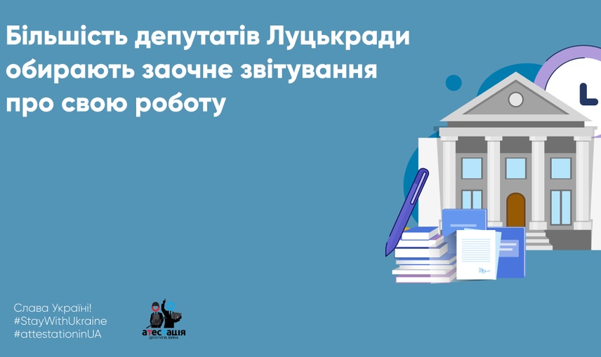 Більшість депутатів Луцькради обирають заочне звітування про свою роботу